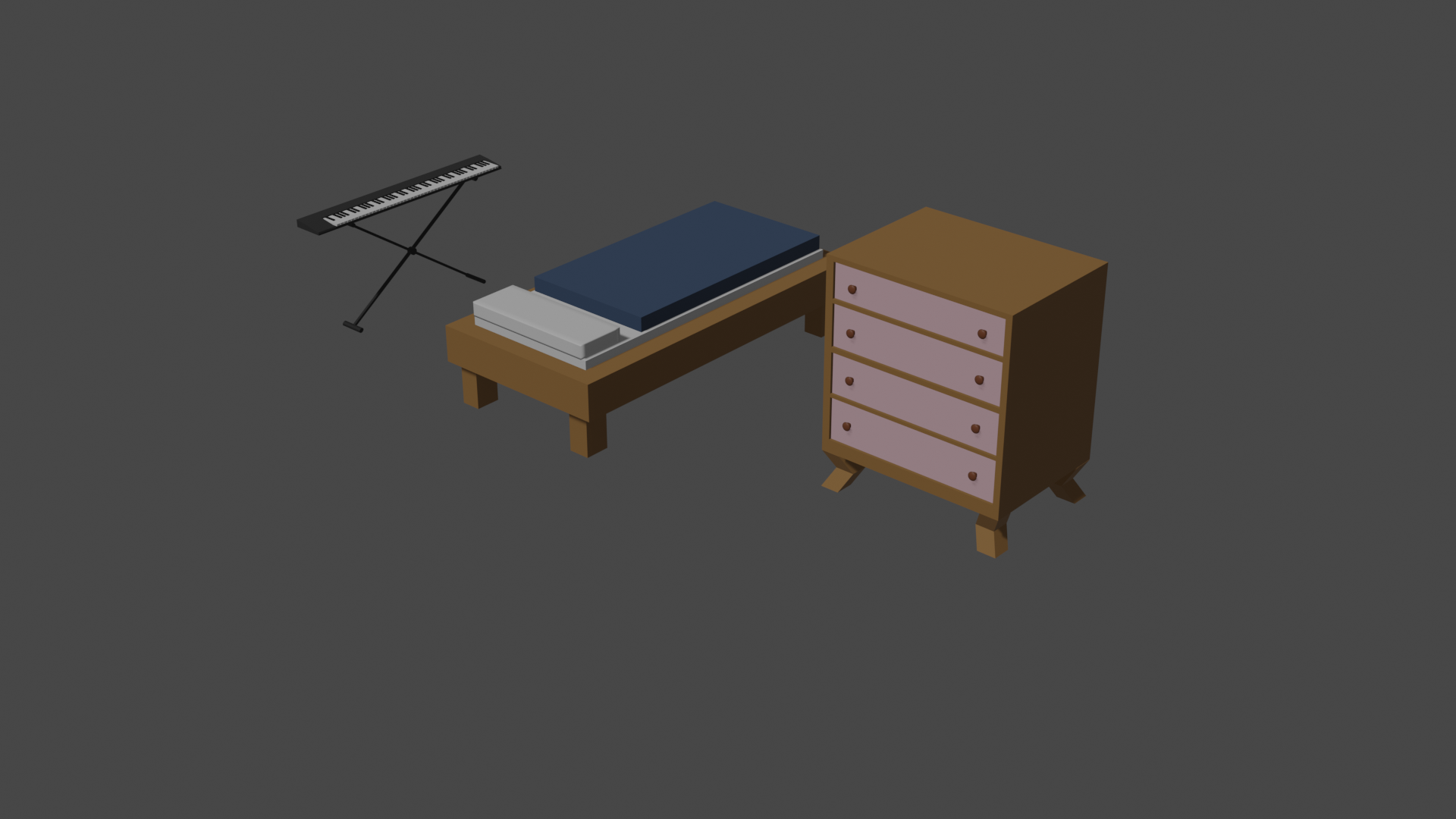 Low Poly Furniture  preview image 4